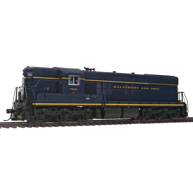 Walthers Proto 920-48900 HO Scale EMD SD7 Diesel B&O 7401 with DCC - USED