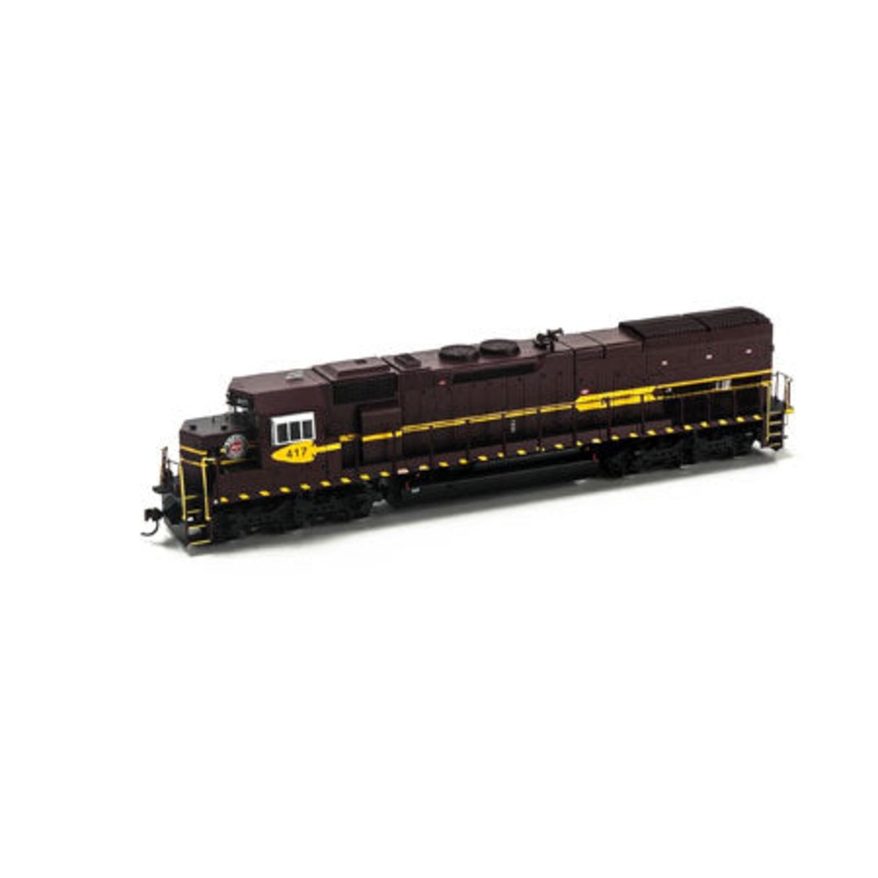 Athearn 88786 HO Scale EMD SD45T-2 DM&IR 417 with DCC - USED