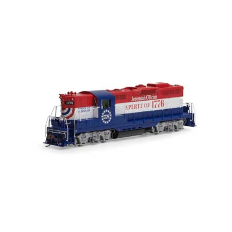 Athearn Genesis G82346 HO Scale EMD GP7 Bangor & Aroostook BAR 1776 DCC & Sound