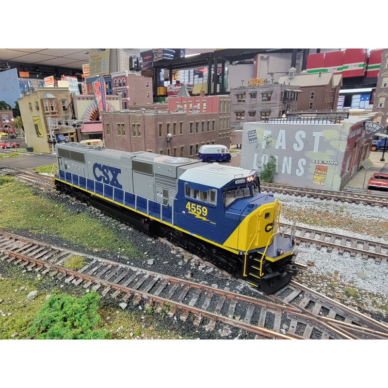 Athearn Genesis HO Scale EMD SD70MAC CSX 4559 - Custom Numbered