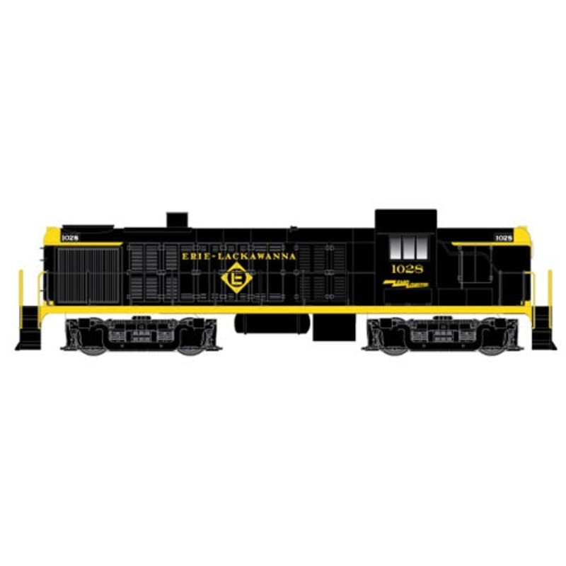 Atlas 10000063 HO Scale ALCo RS3 Diesel Erie Lackawanna EL 1024 w/DCC - USED