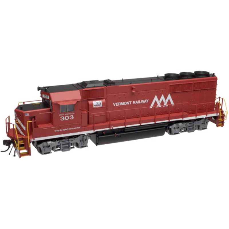 Atlas 10000972 HO Scale EMD GP40-2 Vermont Railway VTR 303 - Like New USED