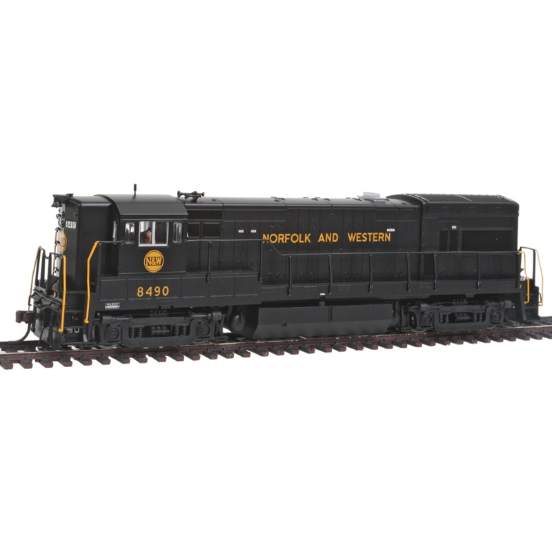 Atlas 10001166 HO Scale GE U30B High Nose Norfolk & Western NW 8490 - NOS