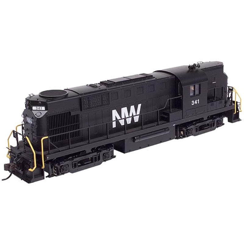 Atlas 8809 HO Scale ALCO RS11 Diesel Norfolk & Western N&W 343 with DCC USED
