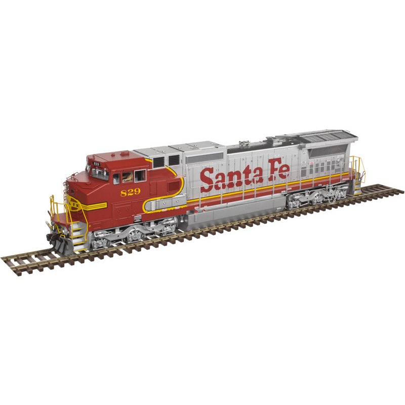 Atlas 9616 HO Scale GE Dash 8-40CW Santa Fe ATSF 824 - USED