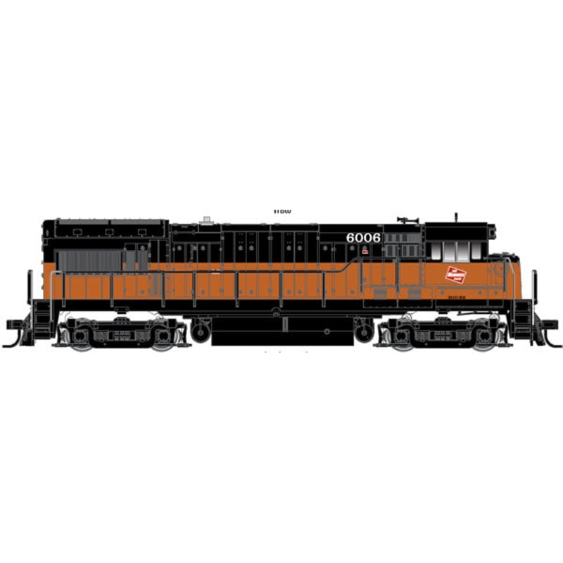 Atlas Gold 10001182 HO Scale GE U30C Milwaukee Road MILW 6007 Sound - NOS