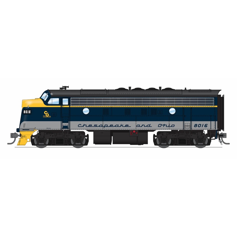 BLI 9660 HO Scale EMD F3A Diesel Potomac Eagle Scenic Rail SBVR 8016 Paragon4 (Restored C&O Scheme - Sound/DC/DCC)