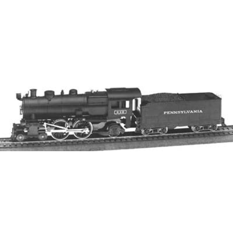 Bowser 500600 HO Scale Assembled E6 Atlantic 4-4-2 Steam Loco PRR 1211 - NOS