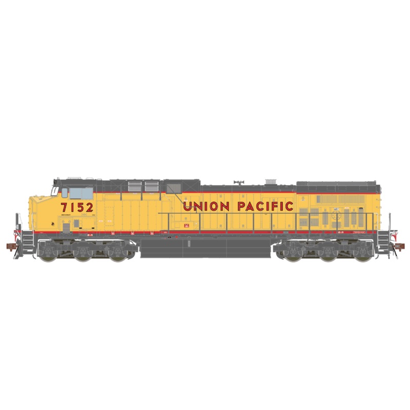 ScaleTrains 38498 HO Scale GE AC4400CW Diesel Union Pacific UP 7157