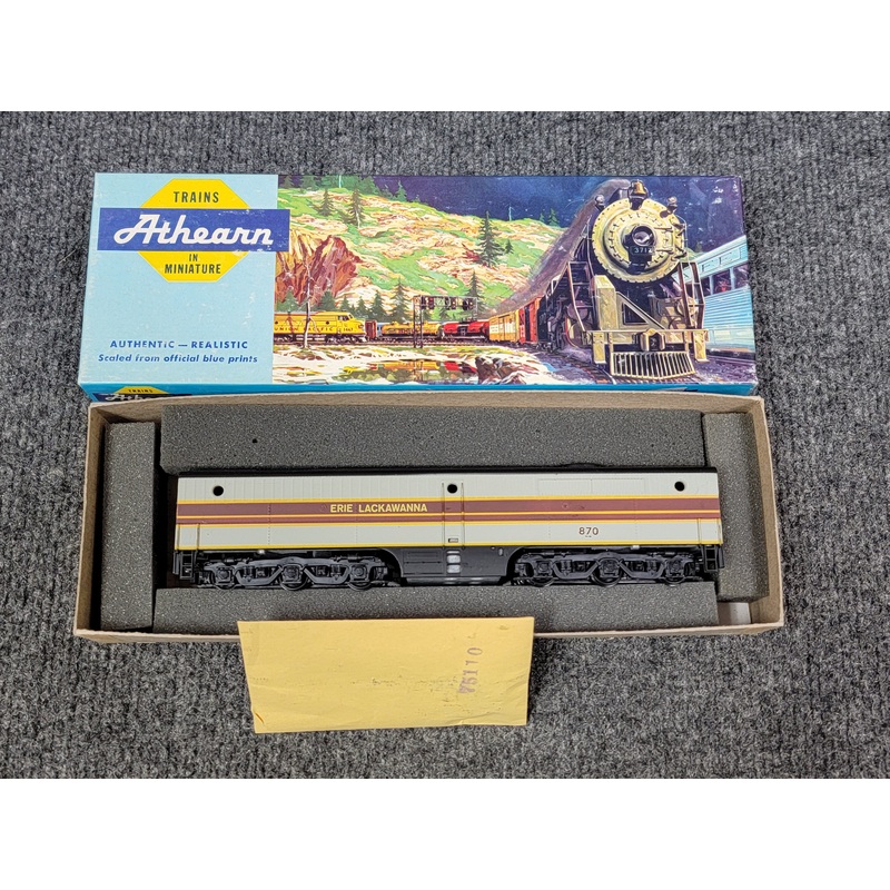 Athearn 3369 (Blue Box) HO Scale ALCo PB-1 Erie Lackawanna EL 870 Dummy - NOS