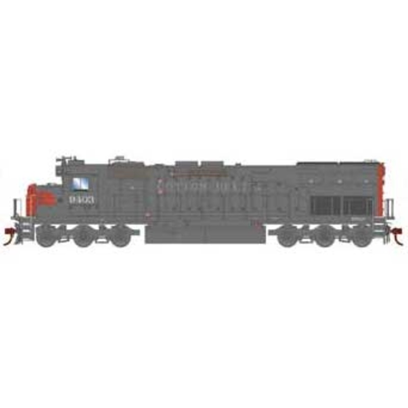 Athearn 86980 HO Scale EMD SD45T-2 Cotton Belt SSW 9403 Primed for Grime DCC & Sound