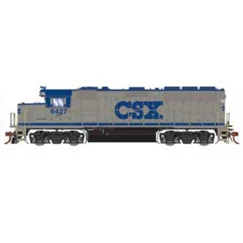 Athearn Genesis G64928 HO Scale GP40-2 "Stealth Gray" CSXT 6427 DCC & Sound