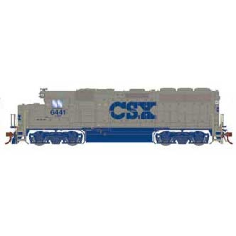 Athearn Genesis G64930 HO Scale GP40-2 "Stealth Gray" CSXT 6441 DCC & Sound