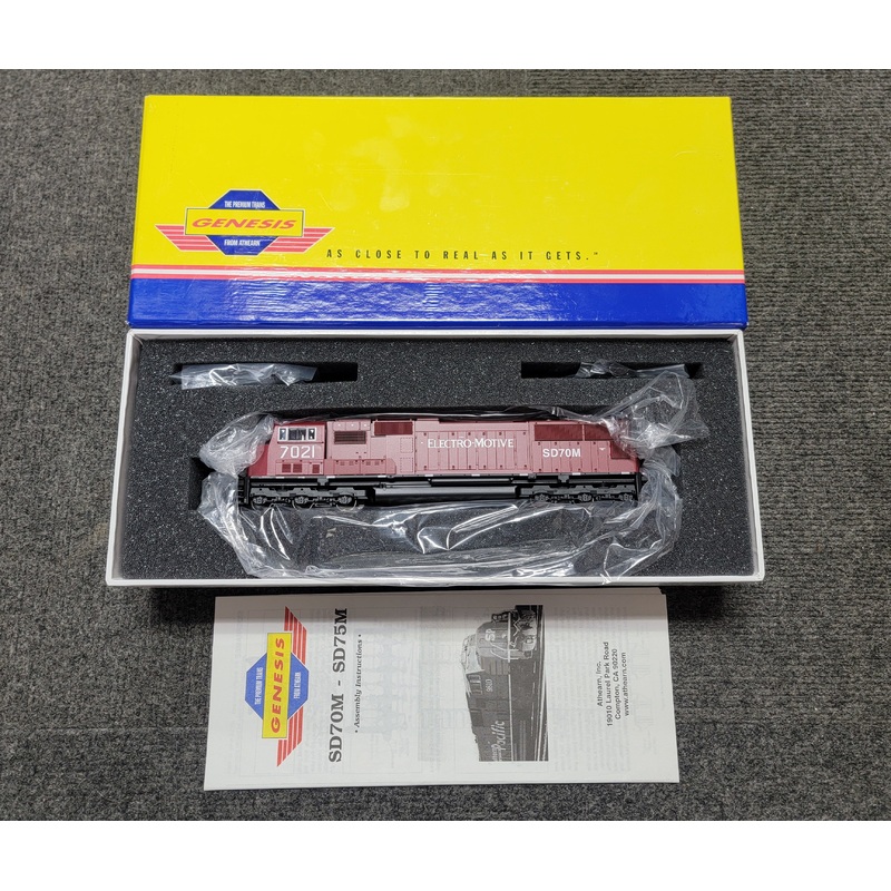 Athearn Genesis (Yellow Box) G6119 HO Scale EMD SD70M EMD Lease 7021 - NOS