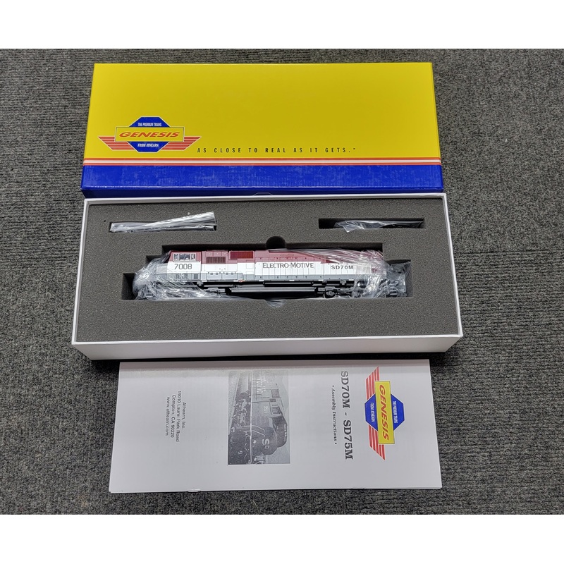 Athearn Genesis (Yellow Box) G6123 HO Scale EMD SD70M EMD Leasing 7005 - NOS