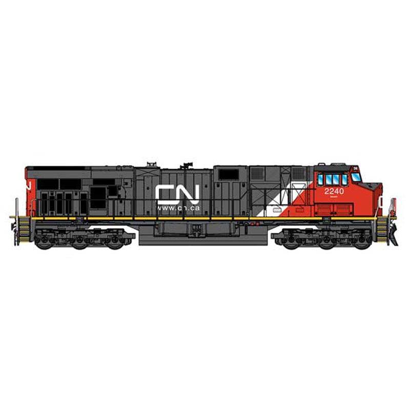 Intermountain 49723-03 HO Scale GE ES44DC Diesel Canadian National CN 2240 with DCC - NOS