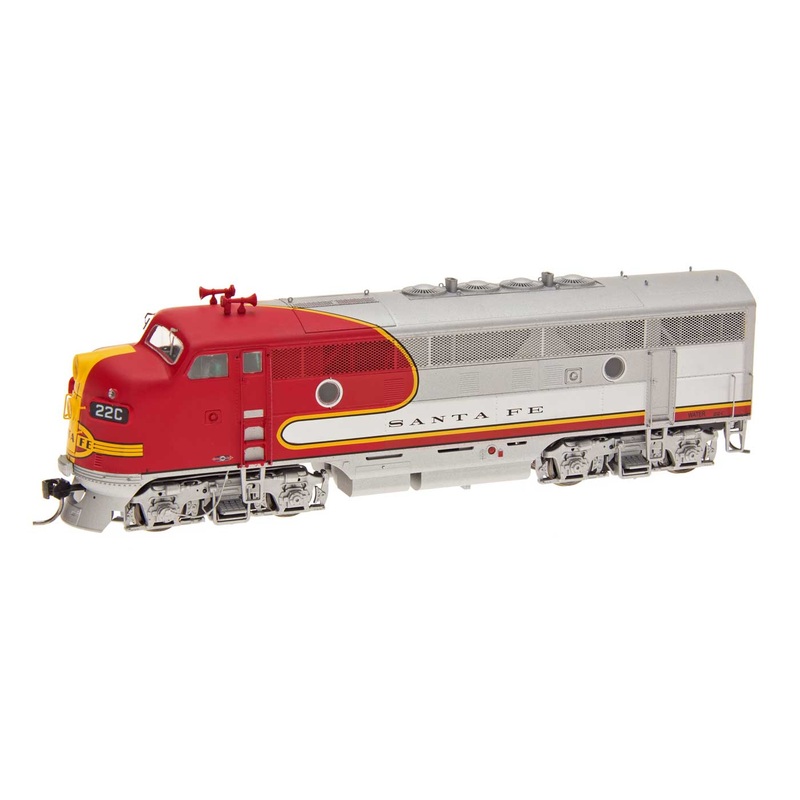 Intermountain HO Scale 49105-06 EMD F3A Santa Fe ATSF 22C with DCC - NOS