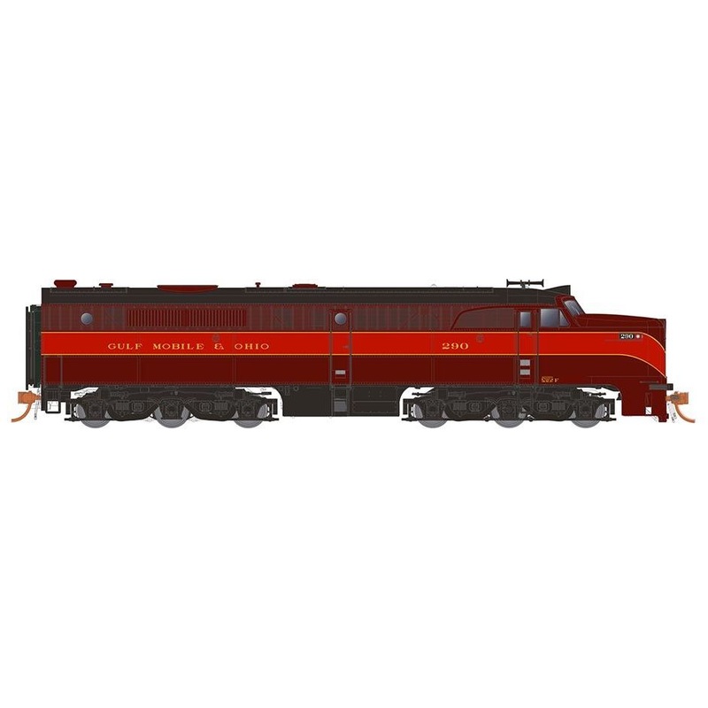 Rapido 23550 HO Scale ALCo PA-1 Diesel Gulf Mobile & Ohio GM&O 290 (DCC & Sound)