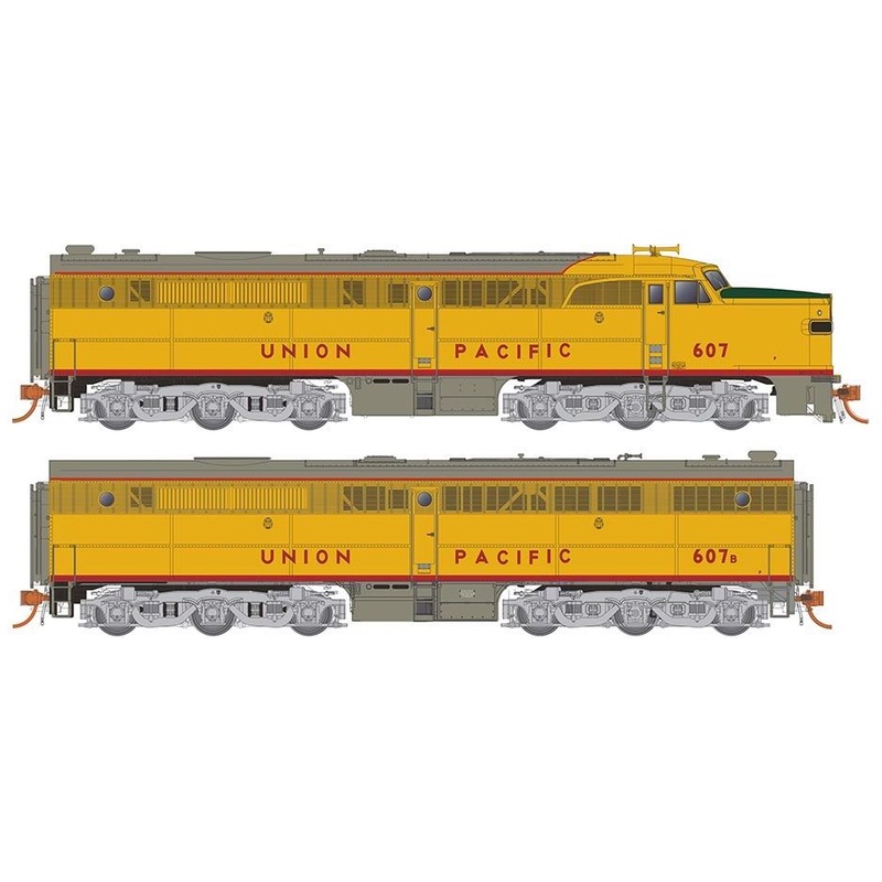 Rapido 23566 HO Scale ALCo PA-1 / PB-1 Union Pacific UP 607/607B (DCC and Sound)