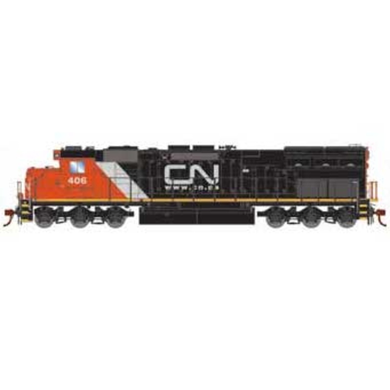 Athearn 86876 HO Scale EMD SD45T-2 Canadian National CN 406