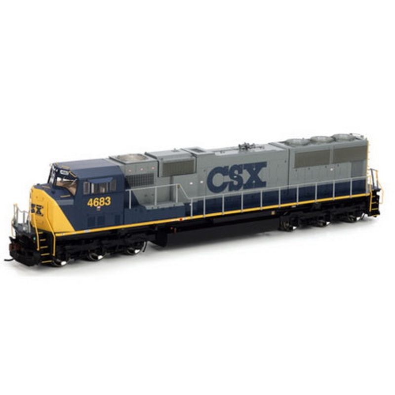 Athearn G62220 HO Scale EMD SD70M CSX YN2 4683 with DCC - USED