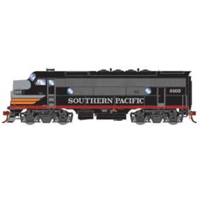 Athearn Genesis G19676 HO Scale F3A Southern Pacific SP 6105 DCC & Sound