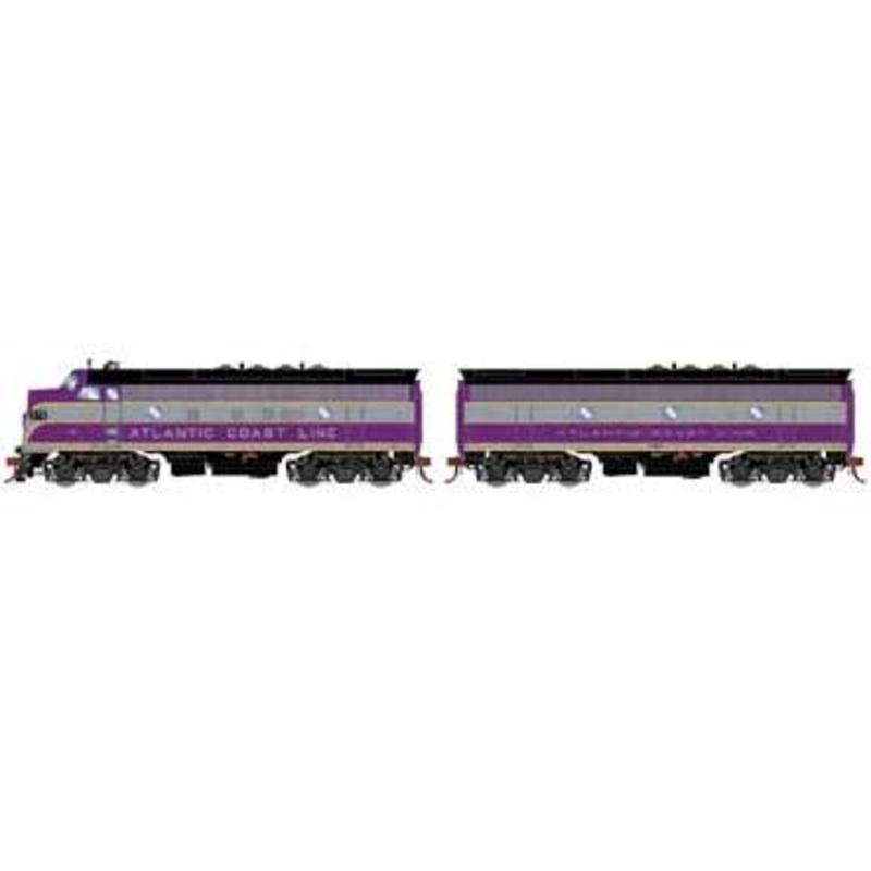 Athearn Genesis G19686 HO Scale F7A/F3B Atlantic Coast Line ACL 370/336-B DCC & Sound