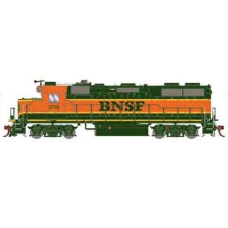 Athearn Genesis G66356 HO EMD GP39-2u BNSF 2795 DCC & Sound