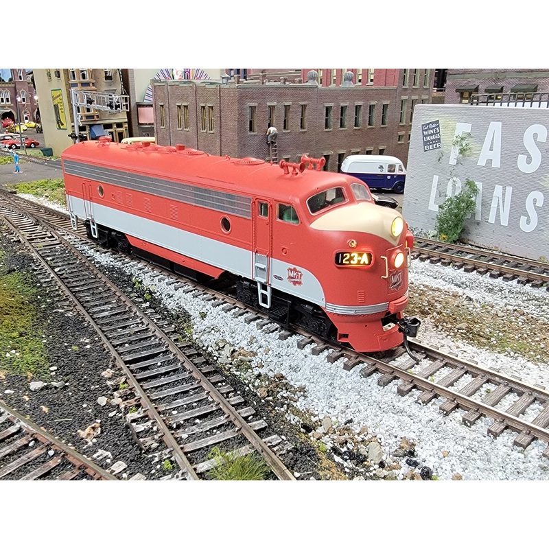 Intermountain 49973-03 HO Scale EMD F7A MKT 123-A with DCC - USED
