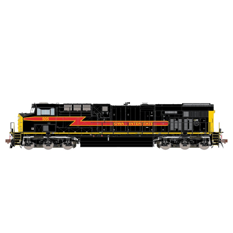 ScaleTrains Rivet 33606 HO Scale GE ES44AC Iowa Interstate IAIS 508 DCC & Sound