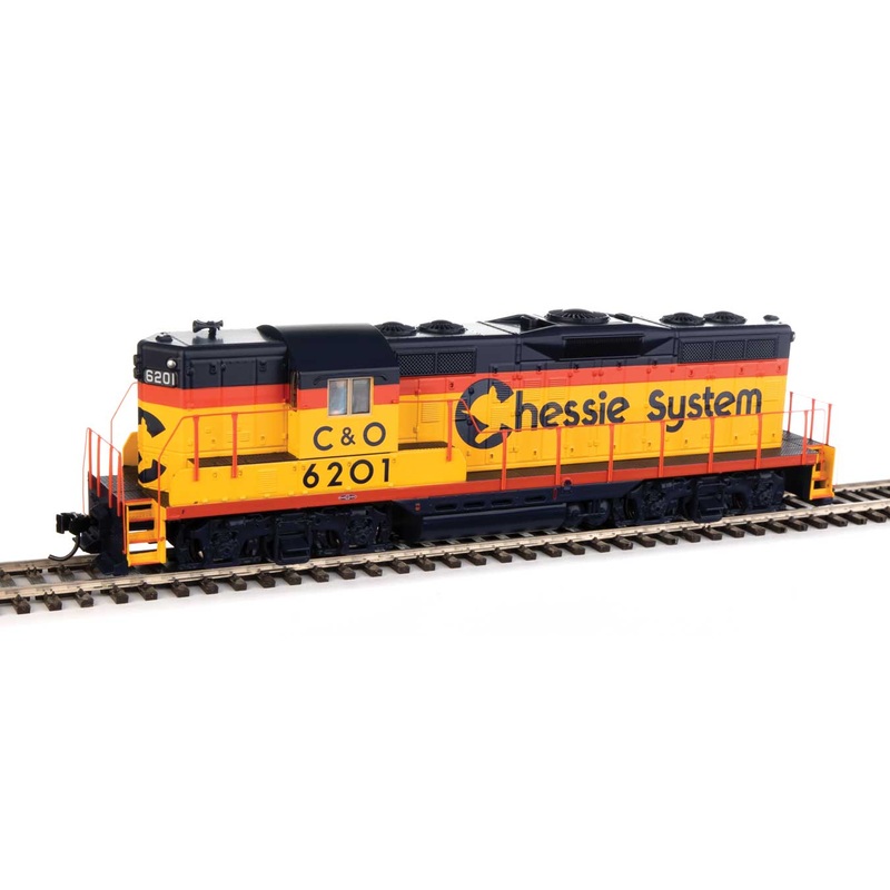 Walthers Mainline 910-10482 HO Scale EMD GP9 High Hood Chessie/C&O 6201