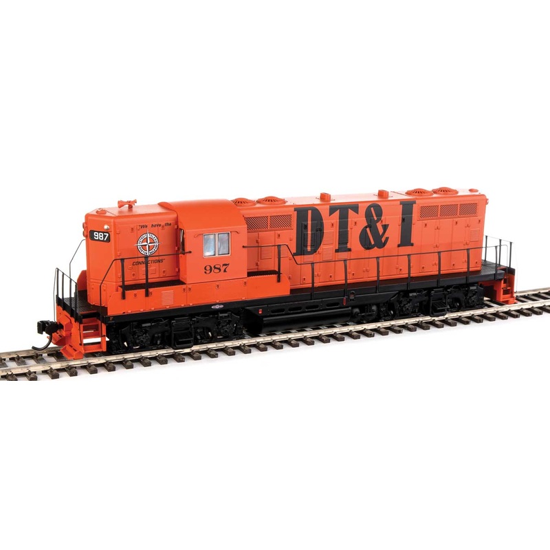 Walthers Mainline 910-10484 HO Scale EMD GP9 High Hood Detroit, Toledo & Ironton DT&I 987