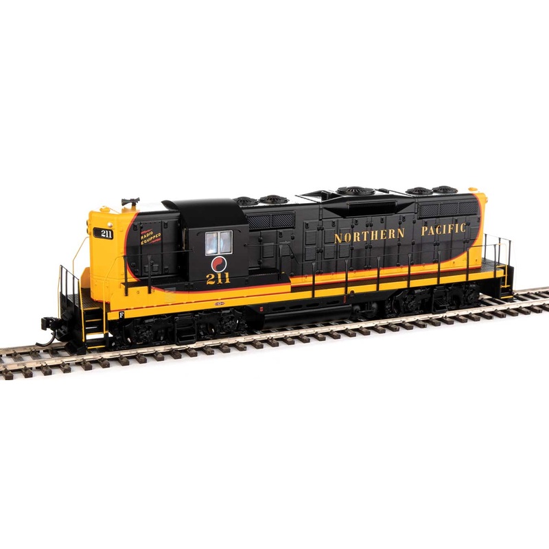 Walthers Mainline 910-10486 HO Scale EMD GP9 High Hood Northern Pacific NP 211