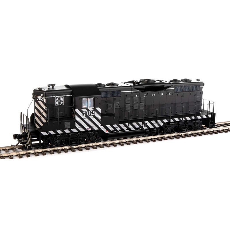 Walthers Mainline 910-20479 HO Scale EMD GP9 Phase II High Hood Santa Fe ATSF 702 DCC & Sound