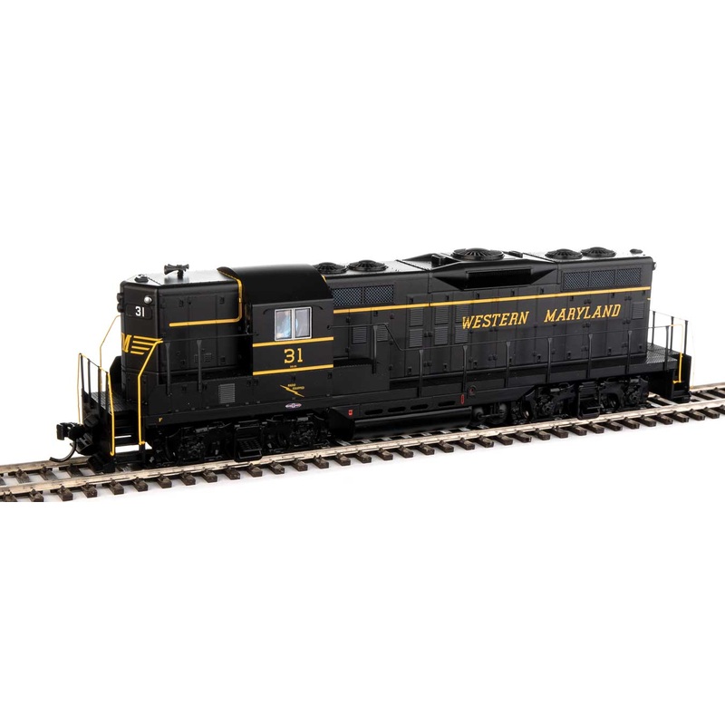 Walthers Mainline 910-20489 HO Scale EMD GP9 Phase II High Hood Western Maryland WM 31 DCC & Sound