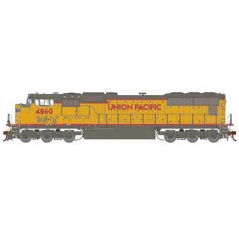 Athearn G71218 HO EMD SD70M "Flared" Union Pacific UP 4860 DCC & Sound