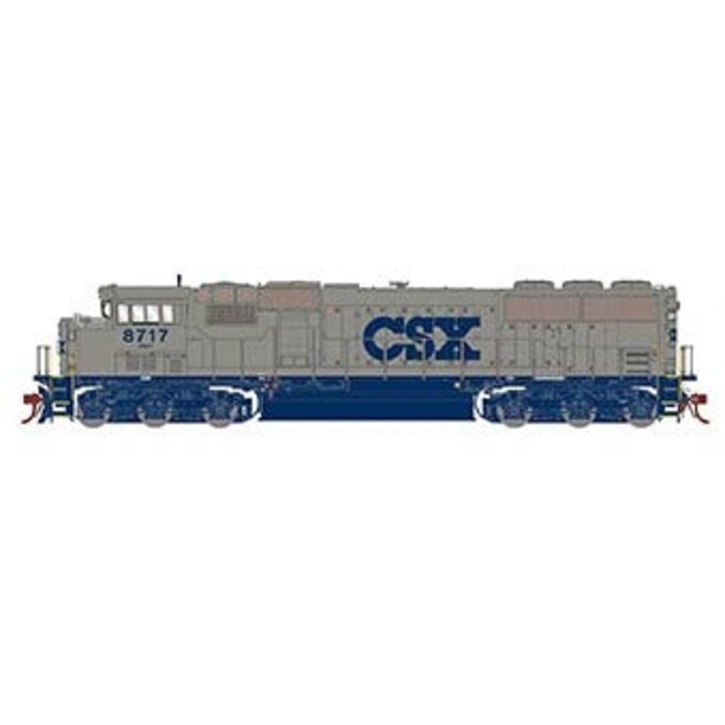 Athearn Genesis 2.0 G75637 HO Scale SD60M Tri-Clops "Alternate History" CSXT 8717 DCC Sound