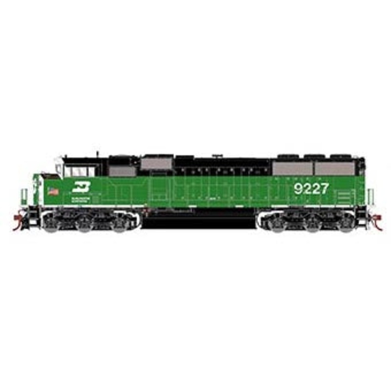 Athearn Genesis 2.0 G75639 HO Scale SD60M Tri-Clops Burlington Northern BN 9227 DCC Sound