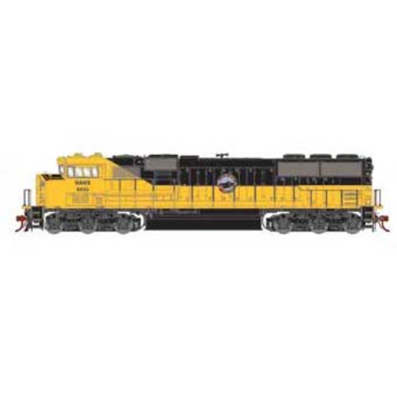 Athearn Genesis 2.0 G75644 HO Scale SD60M Tri-Clops Webb WAMX 6032 DCC Sound