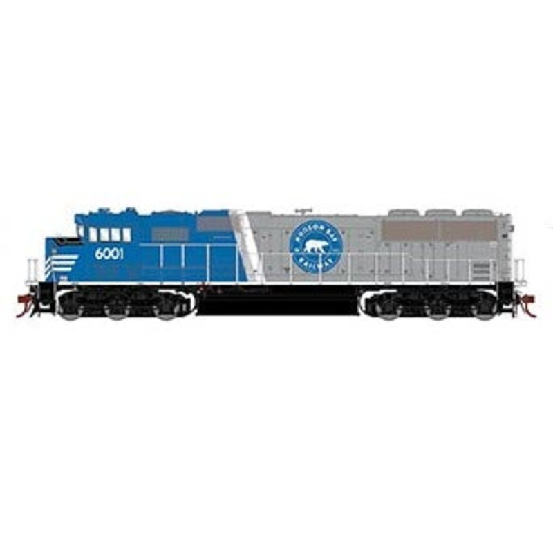 Athearn Genesis 2.0 G75646 HO Scale SD60M Tri-Clops Hudson Bay HBRY 6001 DCC Sound