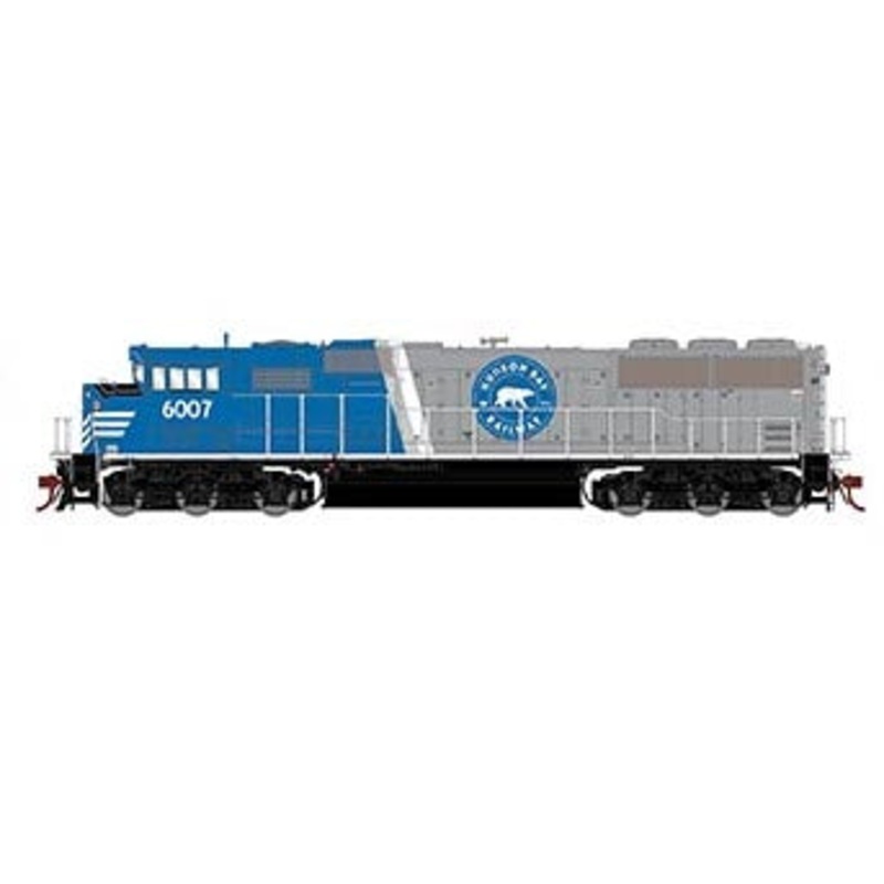 Athearn Genesis 2.0 G75647 HO Scale SD60M Tri-Clops Hudson Bay HBRY 6007 DCC Sound