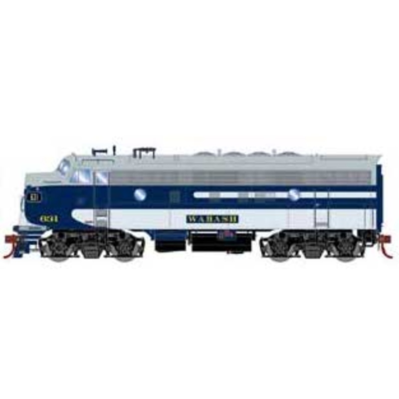 Athearn Genesis G19590 HO Scale F7A Wabash WAB 631