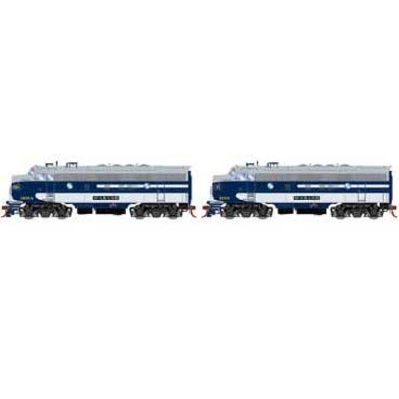 Athearn Genesis G19591 HO Scale F7A/F7A Wabash WAB 1169-A/1189