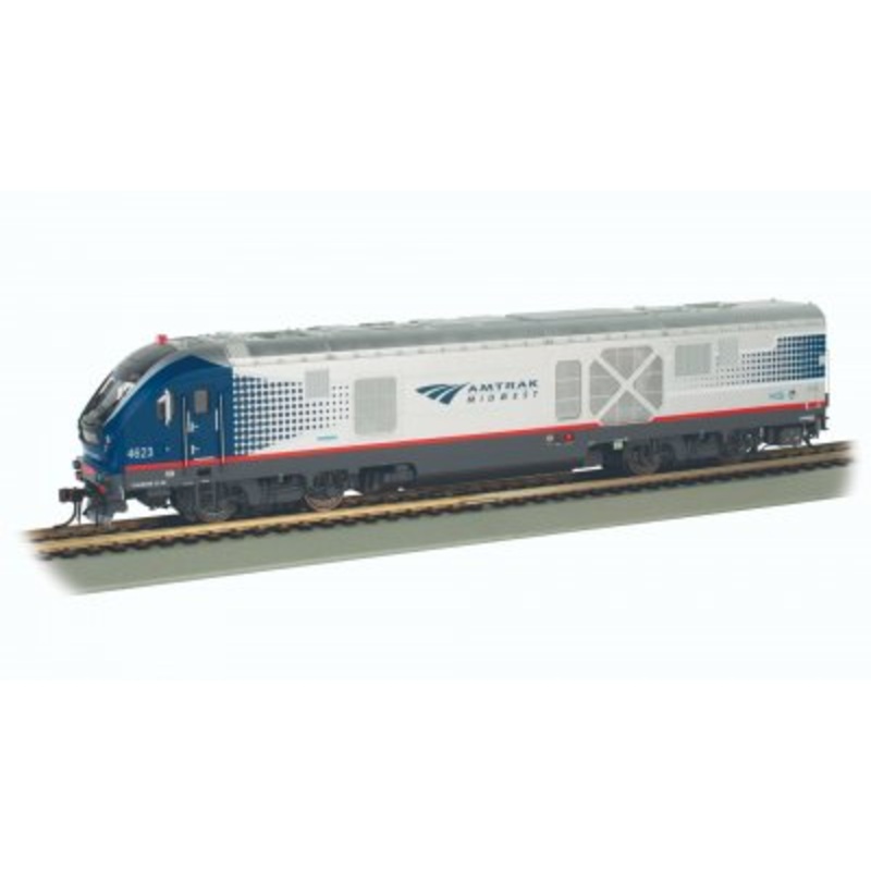 Bachmann 67909 HO Scale Siemens SC-44 Charger Amtrak Midwest 4623 DCC WOWSound