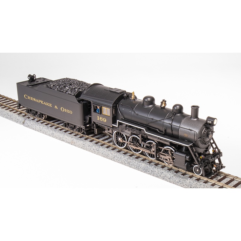 BLI 7328 HO Scale 2-8-0 Consolidation Steam Loco Chesapeake & Ohio C&O 162 Paragon4 DCC