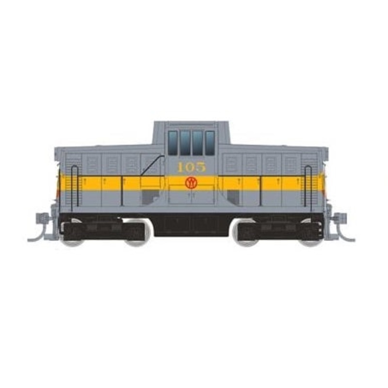 Rapido 48517 HO Scale GE 44 Tonner NYO&W "Grey" 101 DCC & Sound