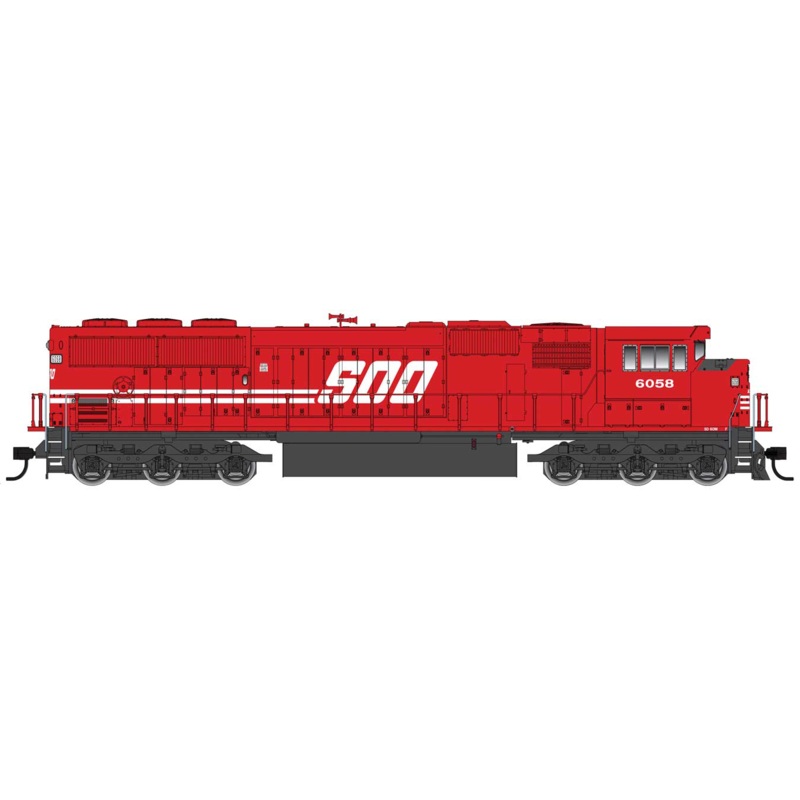 Walthers Mainline 910-20321 HO EMD SD60m SOO Line 6060 DCC & Sound