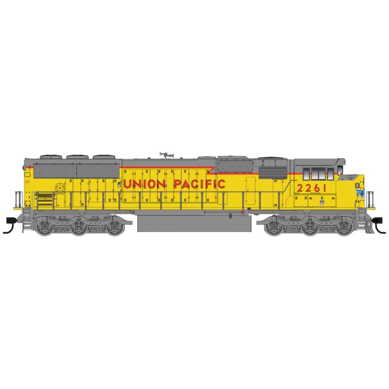 Walthers Mainline 910-20323 HO EMD SD60m Union Pacific UP 2316 DCC & Sound