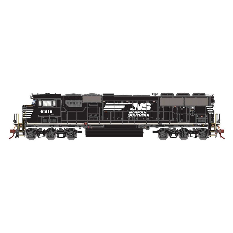 Athearn G65292 HO Scale SD60E Norfolk Southern NS 6915 DCC & Sound