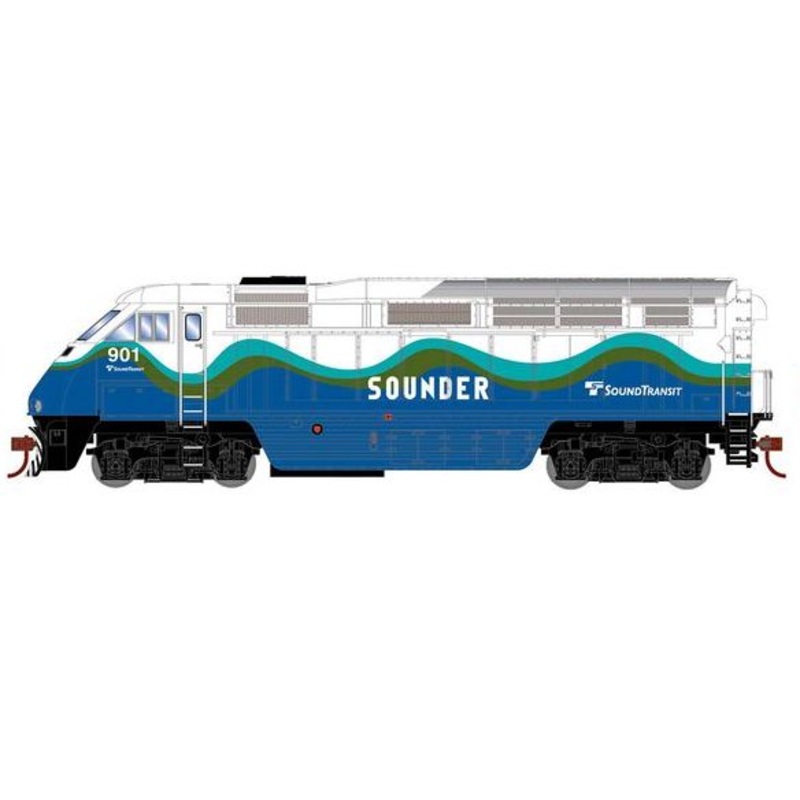 Athearn RTR 64852 HO Scale EMD F59PHI Diesel Sounder SDRX 901 DC